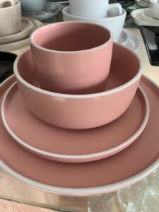 Plain dinner set 16pcs