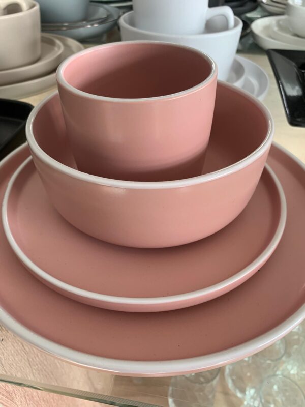 Plain dinner set 16pcs