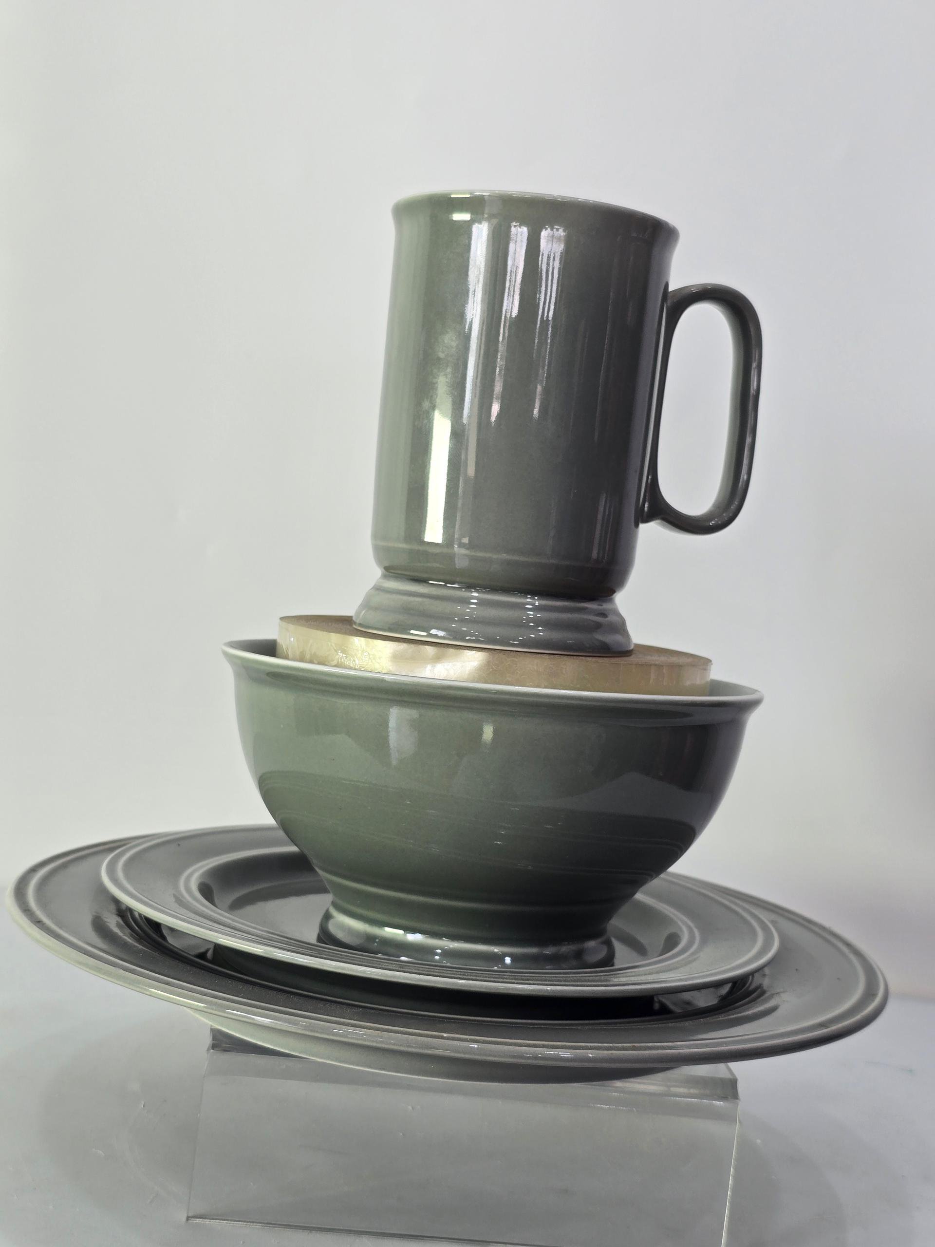 Plain dinner set 16pcs
