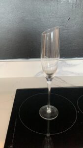 Slant wine glass 6 pcs