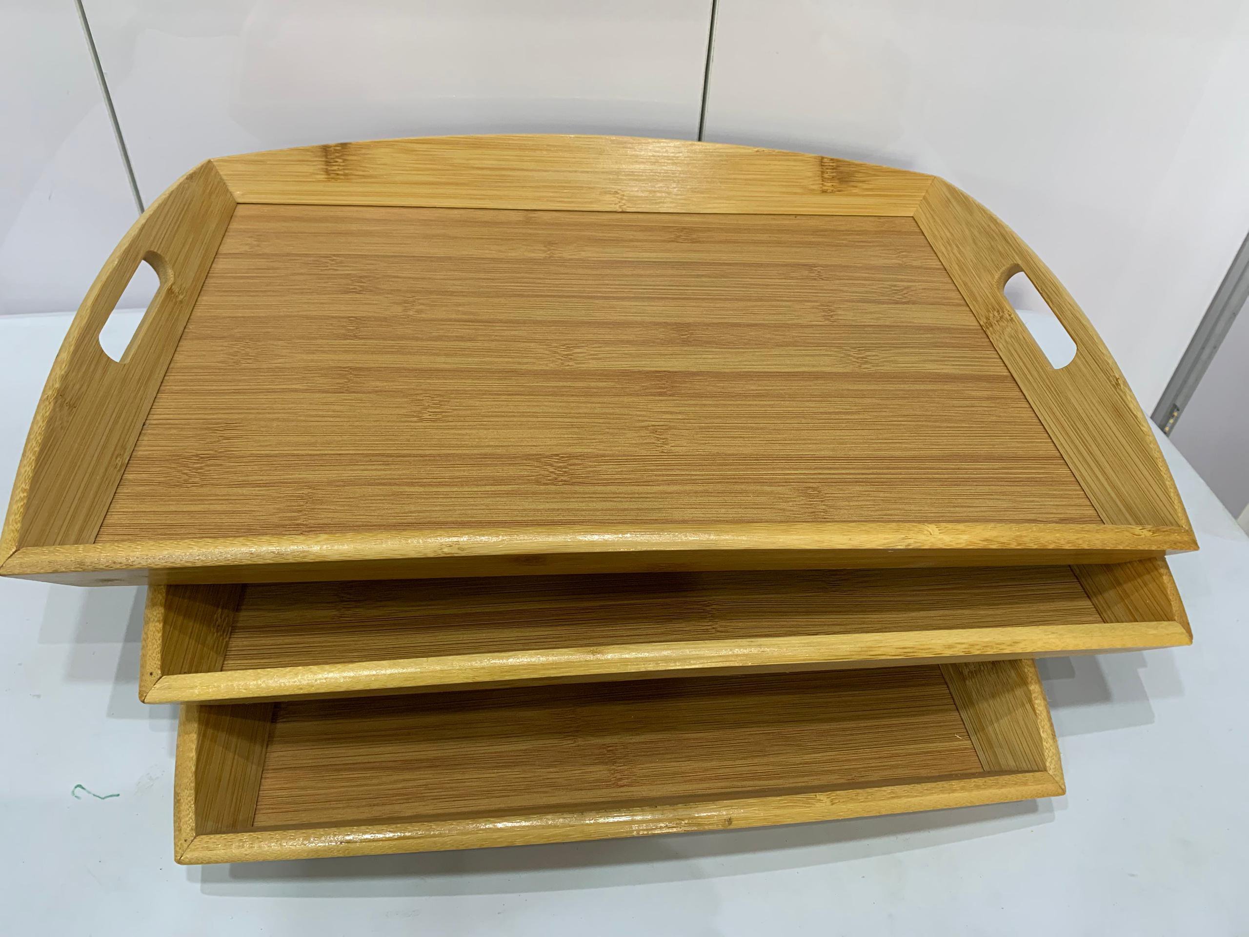 Wooden tray 3in1