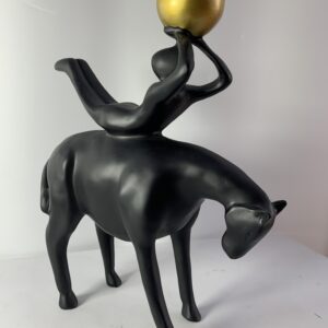 Black horse