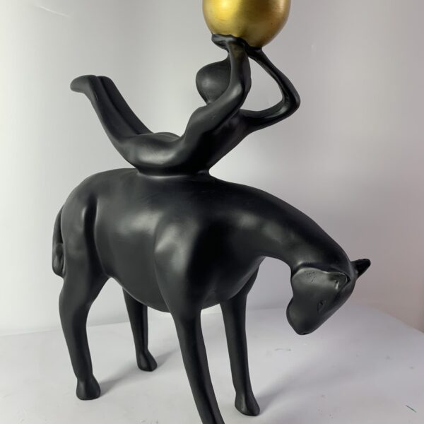 Black horse