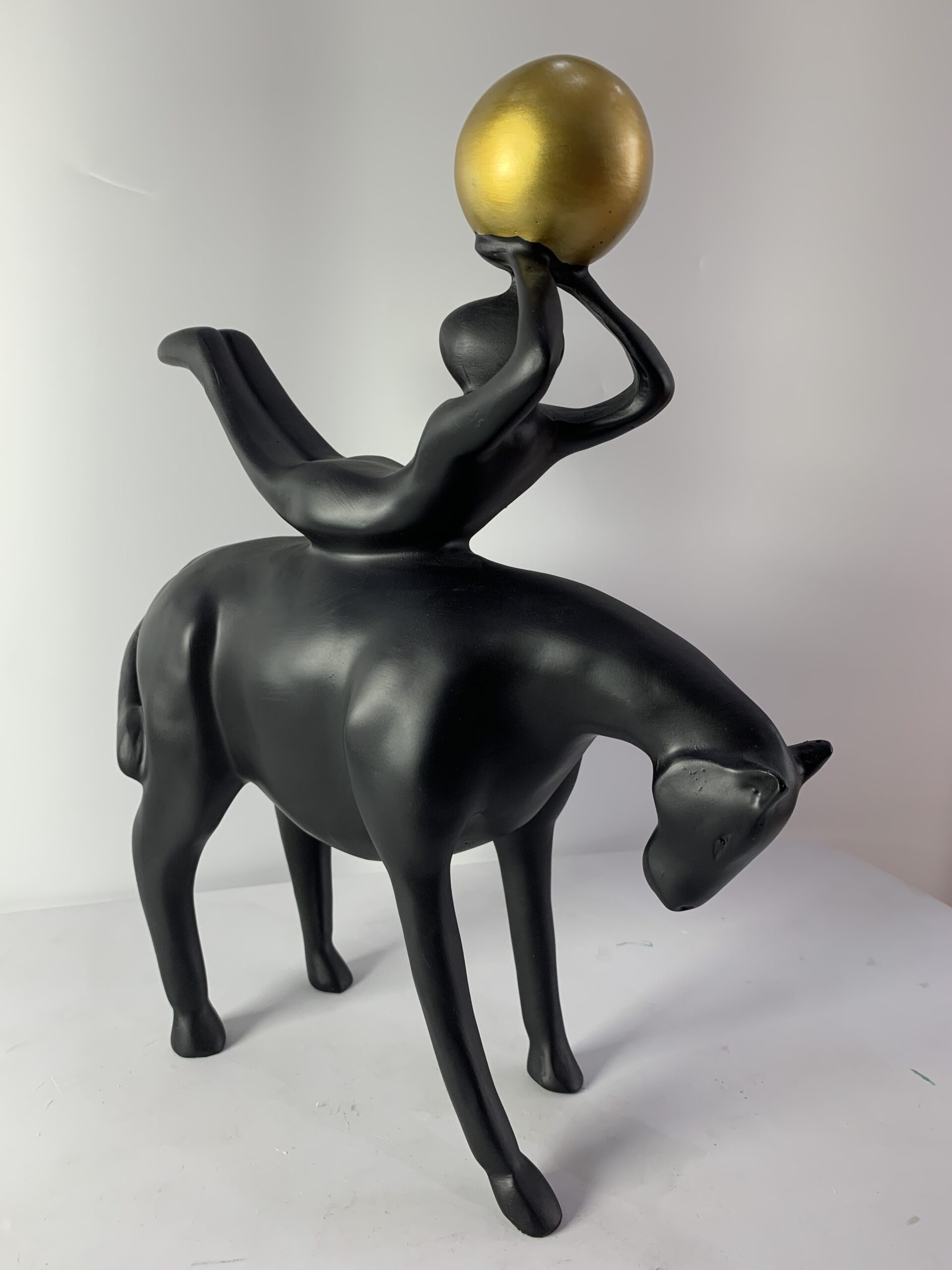 Black horse
