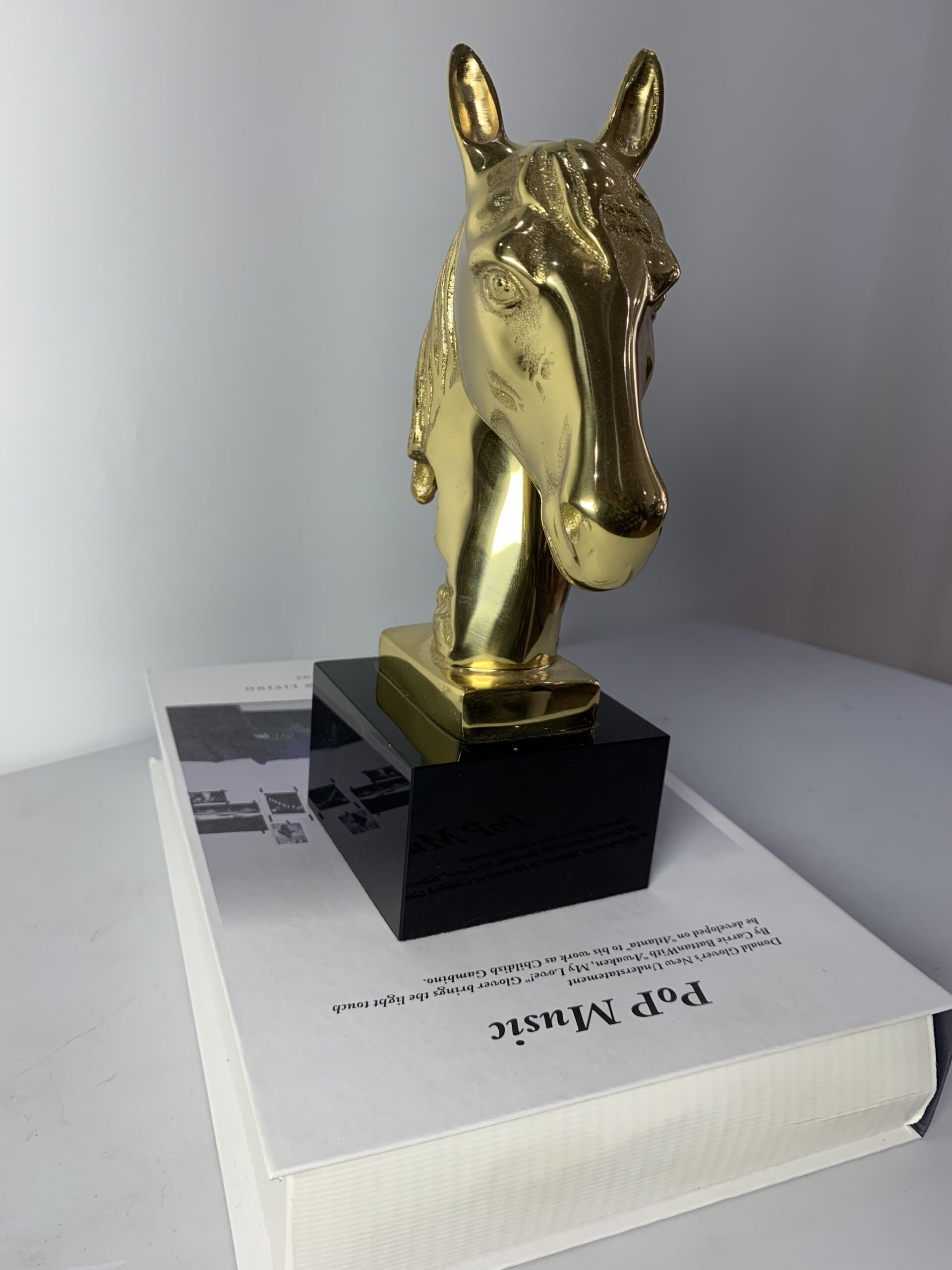 Copper horse