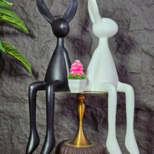 Hanging Rabbit W/B