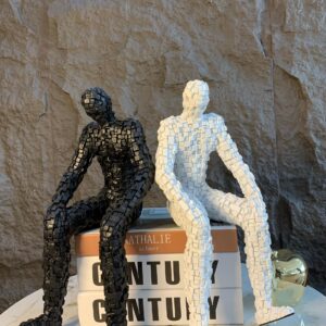 Sitting man
