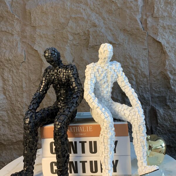 Sitting man
