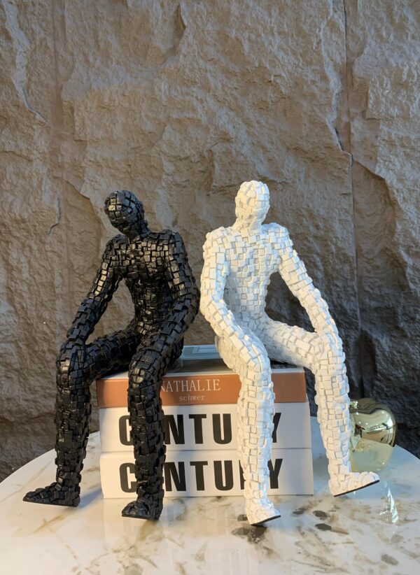 Sitting man