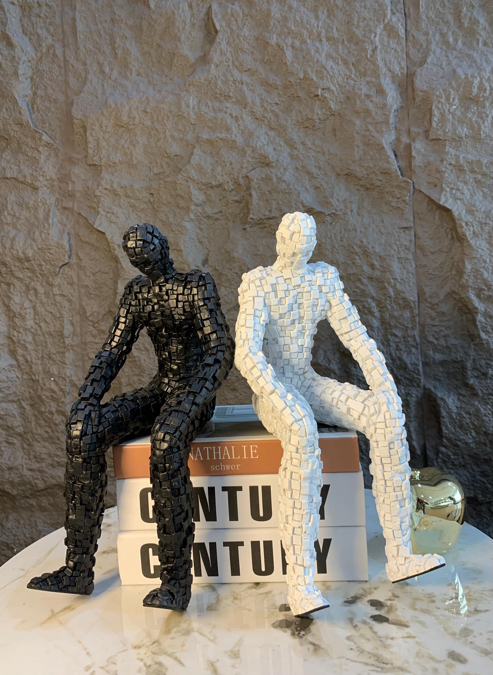 Sitting man