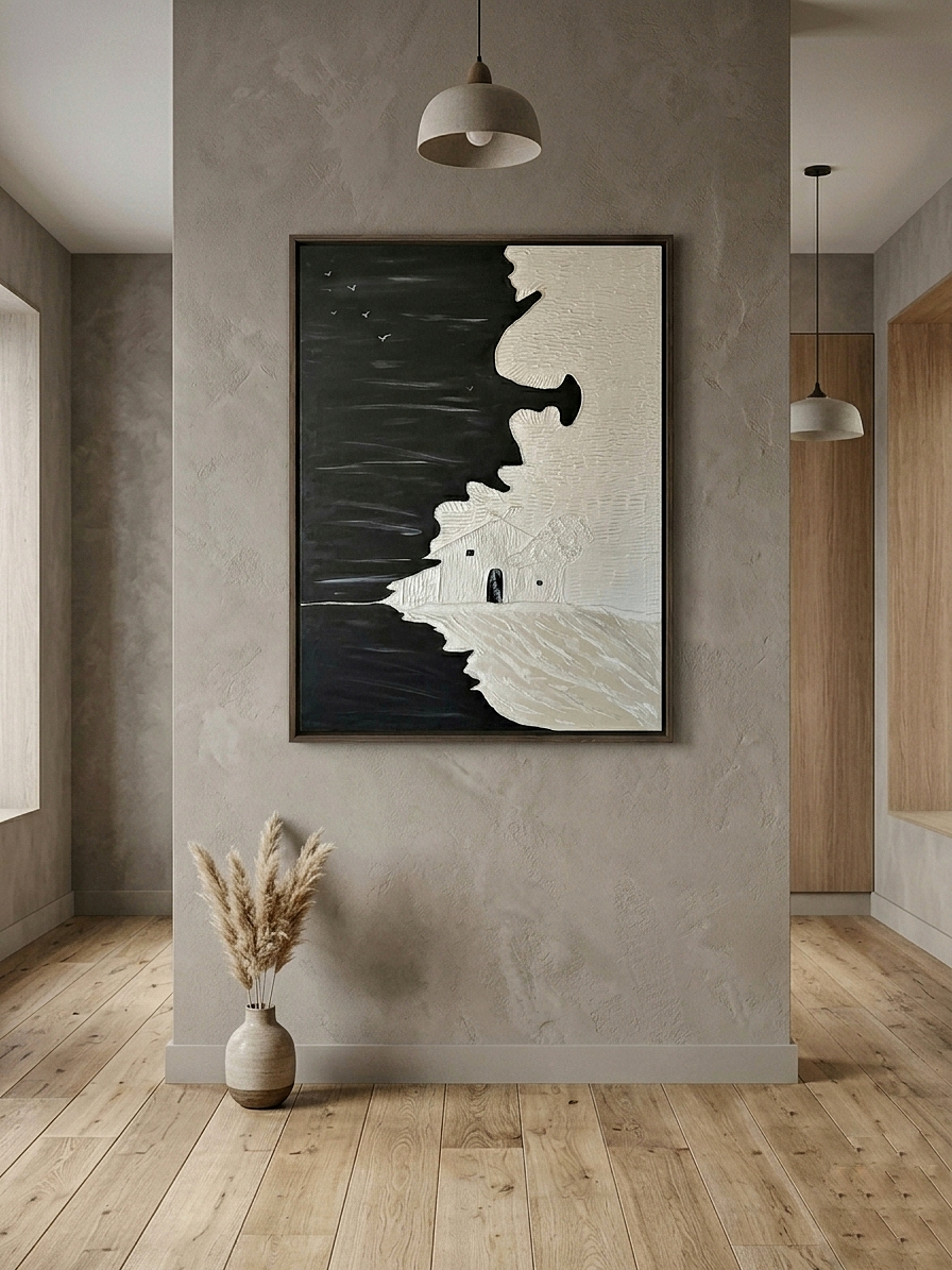 Between two worlds art work