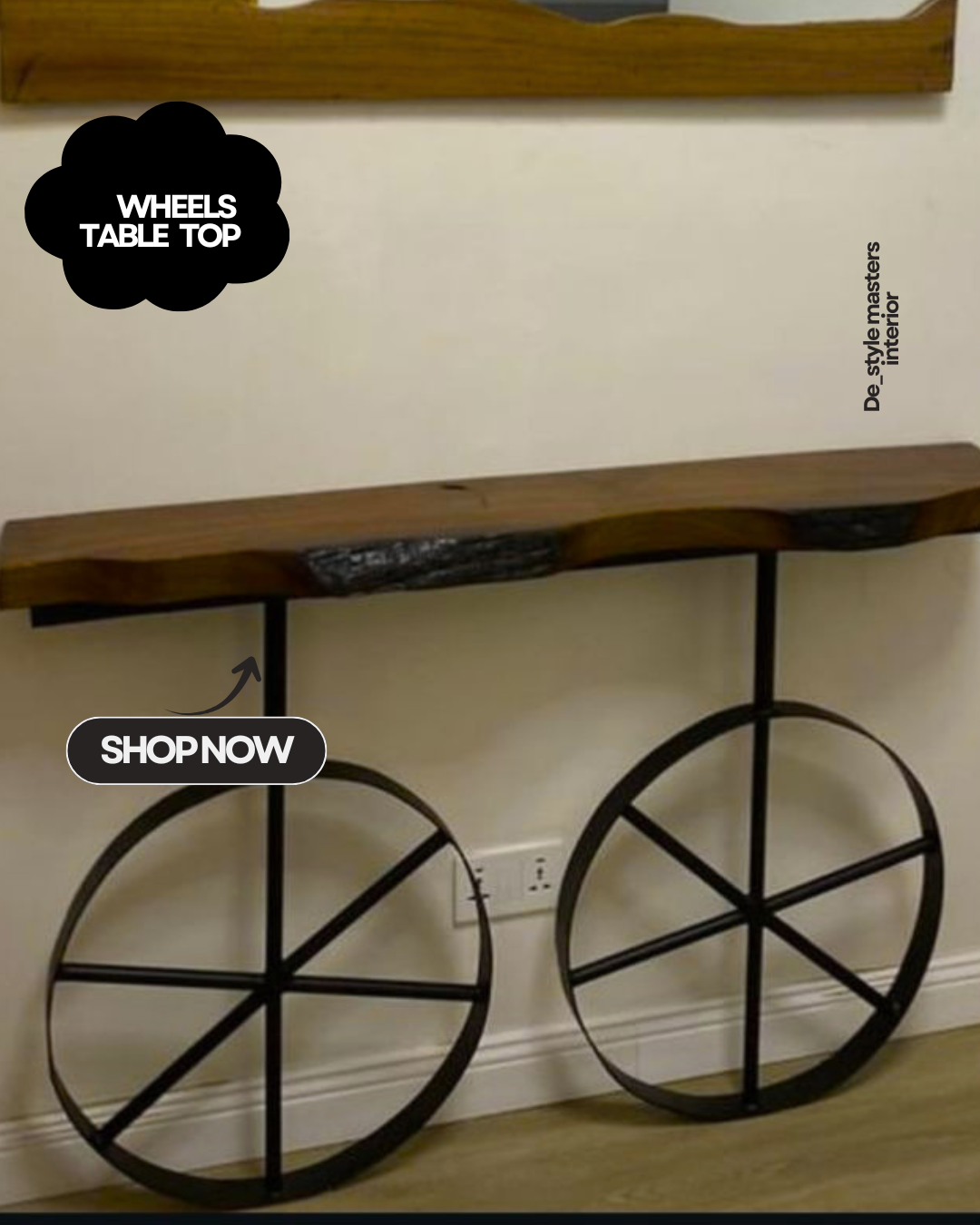 Wheels table top